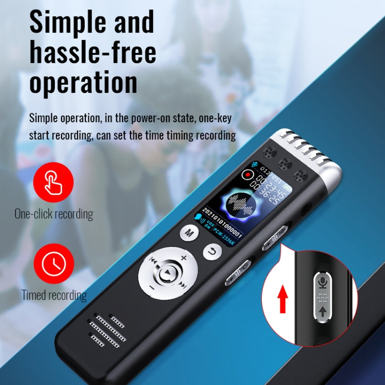JNN Q88 Multifunctional HD Noise Reduction Mini MP3 Recorder, Capacity:4GB