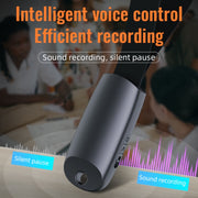 JNN S26 Smart Digital Noise Canceling Voice Recorder with Lanyard, Capacity:8GB(Black)