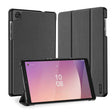 For Lenovo Tab M8 4th Gen DUX DUCIS Domo Series Magnetic Flip Leather Tablet Case(Black) - Lenovo by DUX DUCIS | Online Shopping South Africa | PMC TechLife | Buy Now Pay Later Mobicred