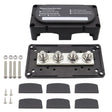 CP-3088-01 300A 48V 4-way M10 Terminal Busbar(Black) - Booster Cable & Clip by PMC TechLife | Online Shopping South Africa | PMC TechLife | Buy Now Pay Later Mobicred