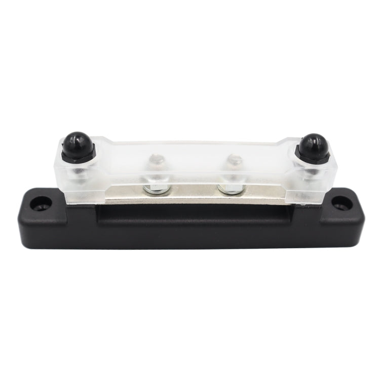 CP-3116-02 150A 12-48V RV Yacht Single-row 2-way Busbar(Black)