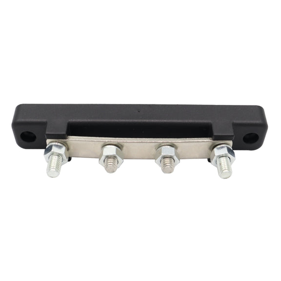 CP-3116-02 150A 12-48V RV Yacht Single-row 2-way Busbar(Black)