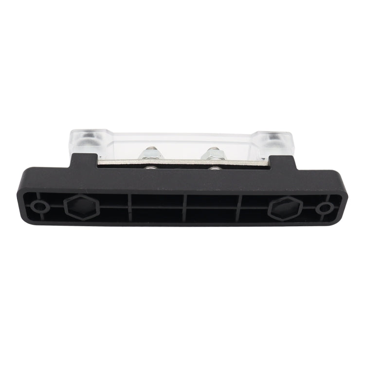CP-3116-02 150A 12-48V RV Yacht Single-row 2-way Busbar(Black)