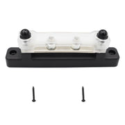 CP-3116-02 150A 12-48V RV Yacht Single-row 2-way Busbar(Black)