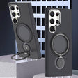 For Samsung Galaxy S23 Ultra 5G 360 Degree Rotation Holder MagSafe Magnetic Phone Case(Black) - Galaxy S23 Ultra 5G Cases by PMC TechLife | Online Shopping South Africa | PMC TechLife