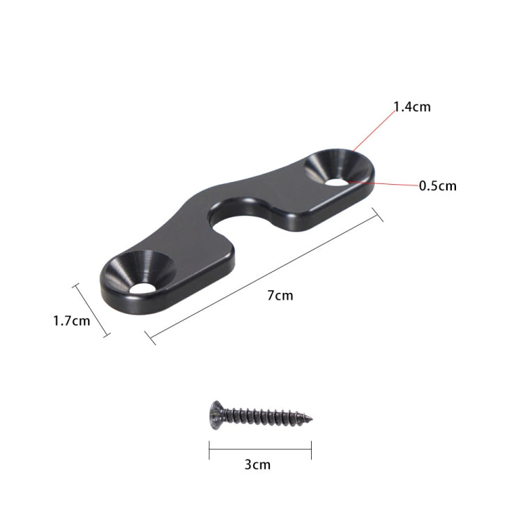 For Jeep Wrangler JK / JL / JT 2018 Car Sun Visor Clip Mount