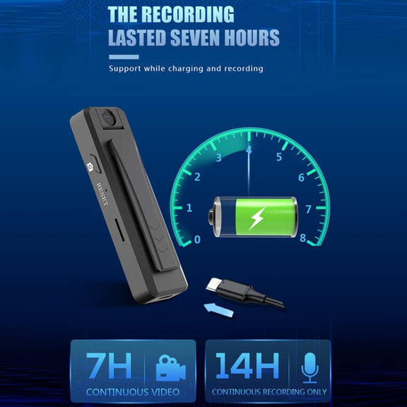 S2 1080P HD Surveillance Camera Recorder Pen with Clip(Black)