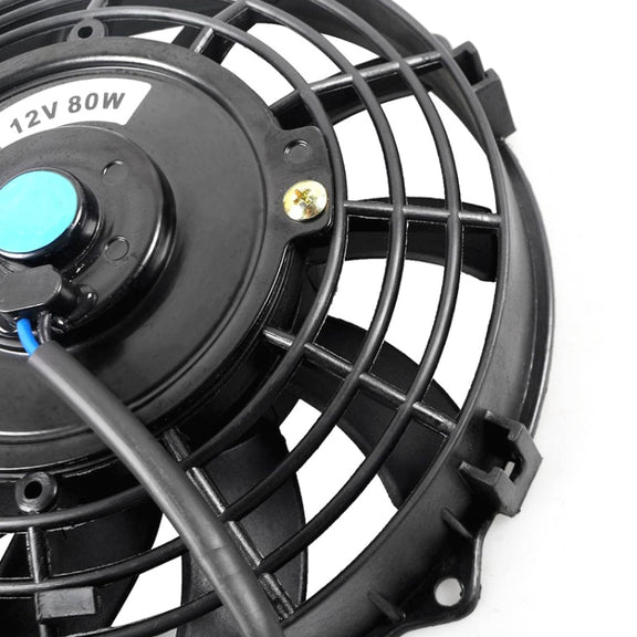 7 inch 12V 80W Car Powerful Transmission Oil Cooling Fan with Mounting Accessorie