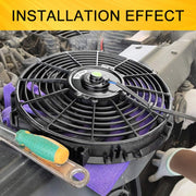 7 inch 12V 80W Car Powerful Transmission Oil Cooling Fan with Mounting Accessorie