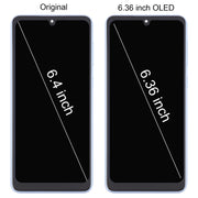 For Samsung Galaxy A33 5G SM-A336 6.36 inch OLED LCD Screen Digitizer Full Assembly with Frame (Gold)
