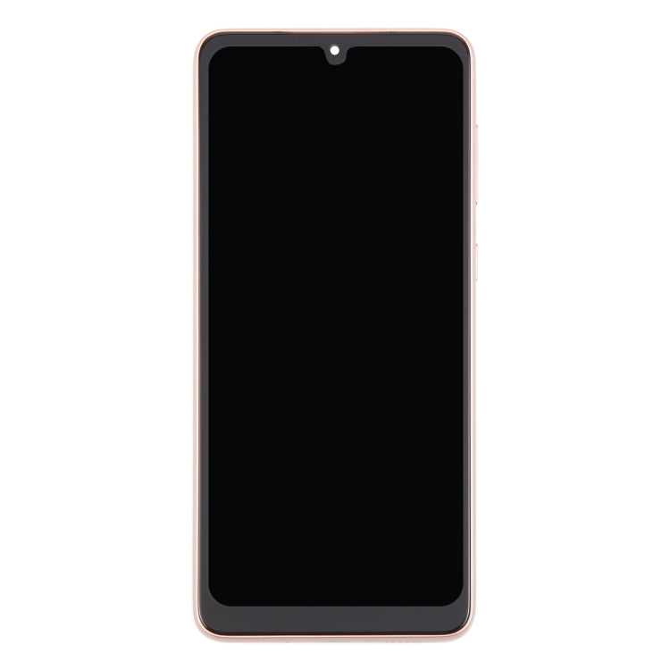 For Samsung Galaxy A33 5G SM-A336 6.36 inch OLED LCD Screen Digitizer Full Assembly with Frame (Gold)
