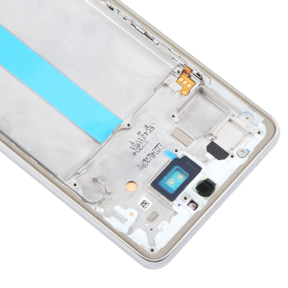 For Samsung Galaxy A53 5G SM-A536 6.48 inch OLED LCD Screen Digitizer Full Assembly with Frame (White)