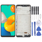 For Samsung Galaxy M32 SM-M325 OLED LCD Screen Digitizer Full Assembly with Frame