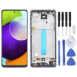 For Samsung Galaxy A52 4G SM-A525 6.43 inch OLED LCD Screen Digitizer Full Assembly with Frame (Purple) - free shipping - PMc TechLife - Order now!