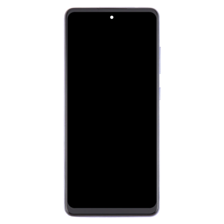 For Samsung Galaxy A52 4G SM-A525 6.43 inch OLED LCD Screen Digitizer Full Assembly with Frame (Purple)