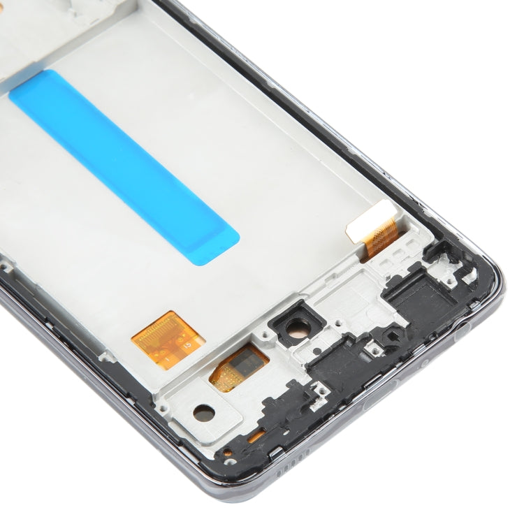 For Samsung Galaxy A52 4G SM-A525 6.43 inch OLED LCD Screen Digitizer Full Assembly with Frame(Black)