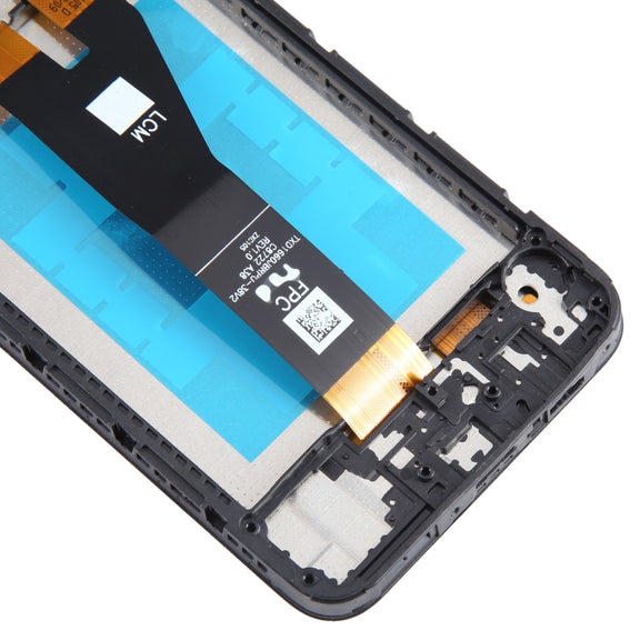 For Samsung Galaxy A14 5G SM-A146P LCD Screen Digitizer Full Assembly with Frame