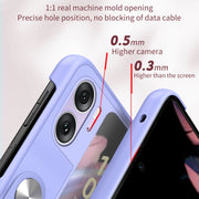 For OPPO Find N2 Flip Hand Strap Type Leather Phone Case(Black)