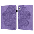 For Lenovo Tab M8 4th Gen TB-300FU Peacock Embossed Pattern Leather Tablet Case(Purple) - Lenovo by PMC TechLife | Online Shopping South Africa | PMC TechLife | Buy Now Pay Later Mobicred