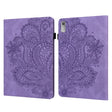 For Lenovo Tab P11 Gen 2 Peacock Embossed Pattern Leather Tablet Case(Purple) - Lenovo by PMC TechLife | Online Shopping South Africa | PMC TechLife | Buy Now Pay Later Mobicred