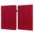For Huawei MatePad SE 10.4 2022 Peacock Embossed Pattern Leather Tablet Case(Red) - Huawei by PMC TechLife | Online Shopping South Africa | PMC TechLife | Buy Now Pay Later Mobicred