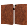 For Huawei MatePad SE 10.4 2022 Peacock Embossed Pattern Leather Tablet Case(Brown) - Huawei by PMC TechLife | Online Shopping South Africa | PMC TechLife | Buy Now Pay Later Mobicred