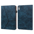 For Lenovo Tab P11 Gen 2 Embossed Striped Leather Tablet Case(Blue) - free shipping - PMC TechLife - Order now!