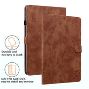 For Honor Pad V8 Pro Tiger Pattern Flip Leather Tablet Case(Brown)