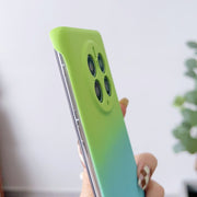 For Huawei P50 Frameless Skin Feel Gradient Phone Case(Orange Yellow)