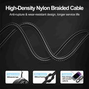 JOYROOM S-UL012A10 Extraordinary Series 2.4A USB-A to 8 Pin Fast Charging Data Cable, Cable Length:1.2m(White)