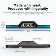 G15 Car HD GPS Head-Up Display with Color Changing Ambient Light