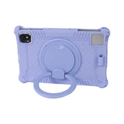 For TCL 10 Tab Max 4G Portable Silicone Tablet Protective Case(Purple)