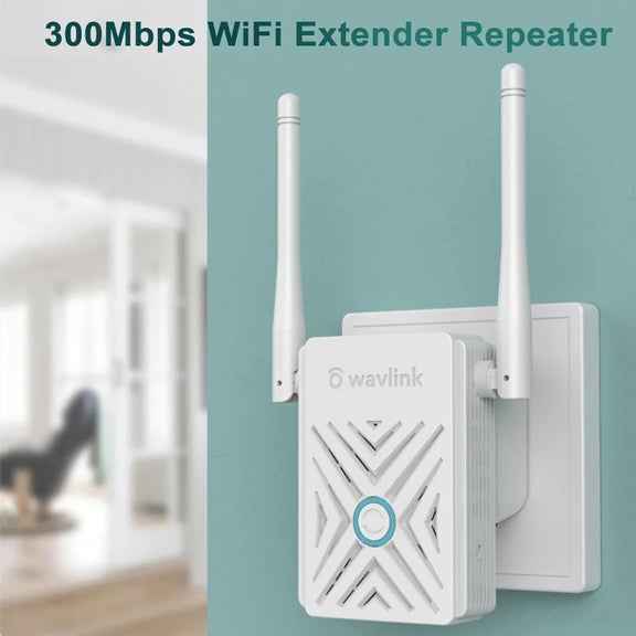 Wavlink WN578W2 300Mbps 2.4GHz WiFi Extender Repeater Home Wireless Signal Amplifier(AU Plug)