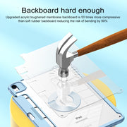 For Huawei MatePad 10.8 Detachable Rotating Leather Tablet Case(Blue)
