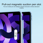 For Huawei MatePad 10.8 Detachable Rotating Leather Tablet Case(Blue)