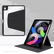 Acrylic Rotating Leather Tablet Case For iPad Air 11 2024 / iPad Pro 11 2022 / 2021 / 2020 / 2018(Black)