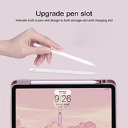 For Huawei MatePad Pro 11 inch Acrylic Rotating Leather Tablet Case(Purple)