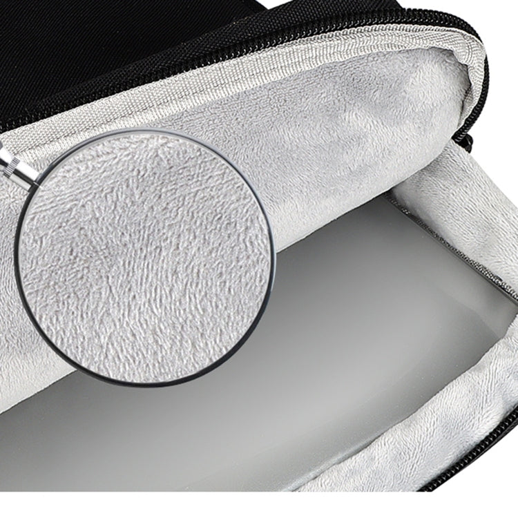 ST11 Polyester Thickened Laptop Bag, Size:14.1-15.4 inch(Black)