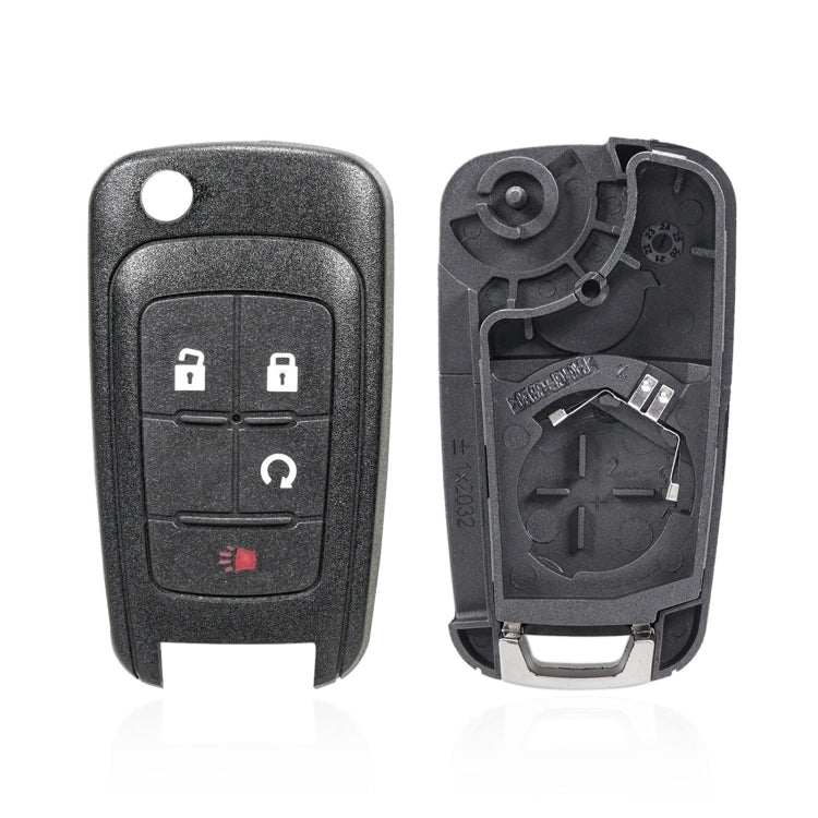 For Opel Car Keys Replacement Car Key Case with Foldable Key Blade(3 Buttons/Start Button)