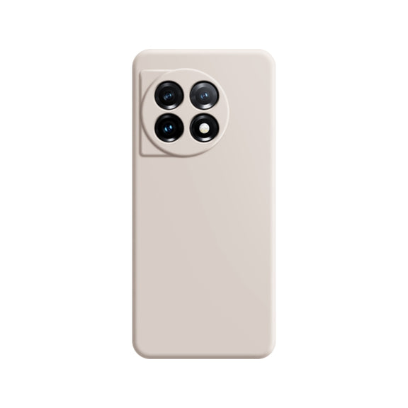 For OnePlus 11 Imitation Liquid Silicone Phone Case(White)