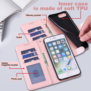 For Samsung Galaxy A34 5G Tree & Deer Pattern Pressed Printing Horizontal Flip Leather Phone Case(Pink)