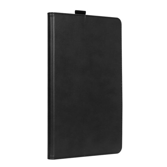 For Lenovo Tab P11 Pro Gen2 11.2 2022 TB132/138 Embossed Front Stand Leather Smart Tablet Case(Black)