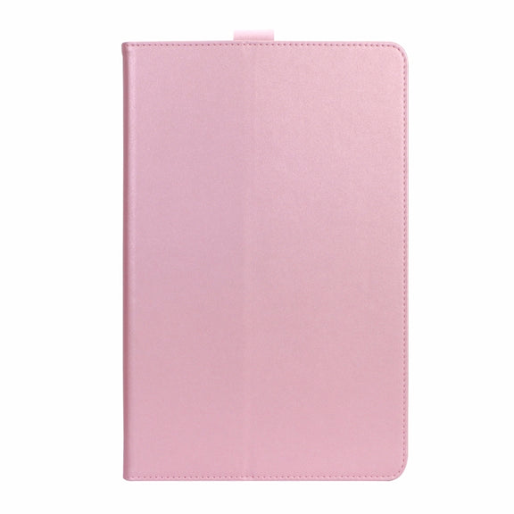 For Lenovo Tab P11 Pro Gen2 11.2 2022 TB132/138 Embossed Front Stand Leather Smart Tablet Case(Rose Gold)