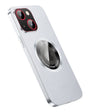 For iPhone 14 Plus R-JUST RH05 Magnetic Leather Metal Phone Case(Silver) - iPhone 14 Plus Cases by R-JUST | Online Shopping South Africa | PMC TechLife