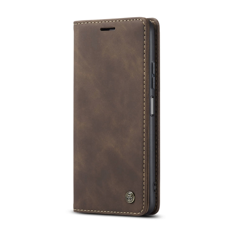 For Xiaomi Redmi Note 12 5G / Poco X5 CaseMe 013 Multifunctional Horizontal Flip Leather Phone Case(Coffee)