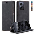 For Xiaomi Redmi Note 12 5G / Poco X5 CaseMe 013 Multifunctional Horizontal Flip Leather Phone Case(Black) - free shipping - PMC Jewellery - Order now!