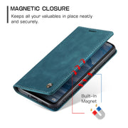 For Xiaomi Redmi Note 12 Pro+ 5G CaseMe 013 Multifunctional Horizontal Flip Leather Phone Case(Blue)