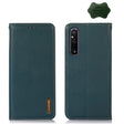 For Sony Xperia 1 V KHAZNEH Nappa Top Layer Cowhide Leather Phone Case(Green) - Sony Cases by PMC TechLife | Online Shopping South Africa | PMC TechLife | Buy Now Pay Later Mobicred