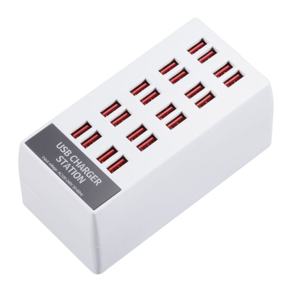 820 20-Ports Desktop USB Charger Station HUB(UK)