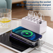 820 20-Ports Desktop USB Charger Station HUB(UK)